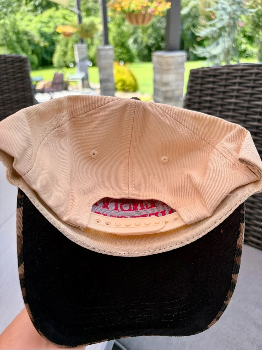 Beige Women’s ‘Expensive & Difficult' Leopard Print Bill Trucker Cap ❤️
